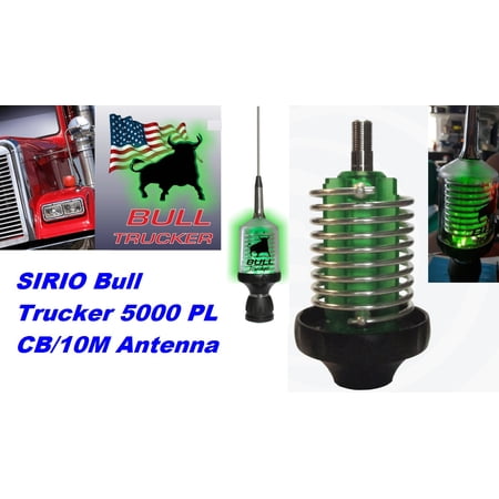 Sirio Bull Trucker 5000 PL 5000W CB & 10M Mobile Antenna