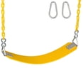 thumbnail image 4 of Swing Set Stuff Inc. Commercial Rubber Belt Seat with 5.5 Ft. Coated Chain (Blue), 4 of 6