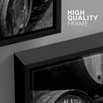 thumbnail image 4 of wall26 Framed Canvas Print Wall Art Set Retro Vintage Black &amp; White Wine Barrels Drinks &amp; Cocktails Food Photography Realism Decorative Rustic for Living Room, Bedroom, Office - 16"x24&q, 4 of 5