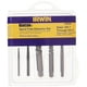 thumbnail image 3 of Juego de Extractores de Tornillos IRWIN de 5 Piezas con Diseño en Espiral, 3 of 4