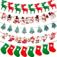 thumbnail image 2 of Brillante Bandera De Feliz Navidad-Decoraciones De Fiesta De , Pancarta Navideñas Grinch , Para El Hogar , Oficina Chimenea Mantel, 2 of 4