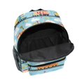 thumbnail image 6 of FORMRS School Backpack with Front Zippered Pocket 12" Elementary Student Travel Daypack, Cartoon Train Pattern, 6 of 6