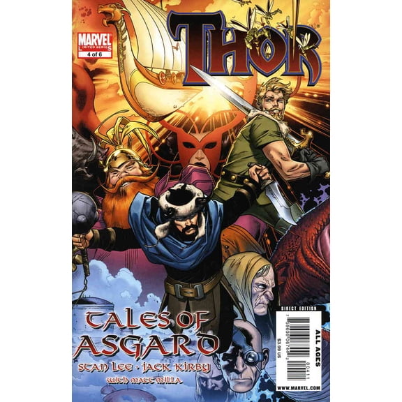 Thor: Tales of Asgard by Stan Lee And Jack Kirby #4 VF ; Marvel Comic Book