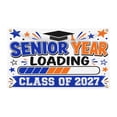 thumbnail image 2 of Class of 2027 Graduation Flags Classroom, Polyester Large Banner Decorations, Easy Hang Store Transport Flag, S*chool Group Celebration Indoor Outdoor Display, 2 of 6