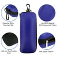 thumbnail image 2 of TSV Sunglasses Case, Portable Zipper Glasses Box, Hard EVA Eyeglass Protector with Hook, 5 Colors, 2 of 8