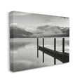 thumbnail image 3 of Stupell Industries Lakeside Mountain Dock Nature Photography Gallery Wrapped Canvas Print Wall Art, 30 x 24, 3 of 7