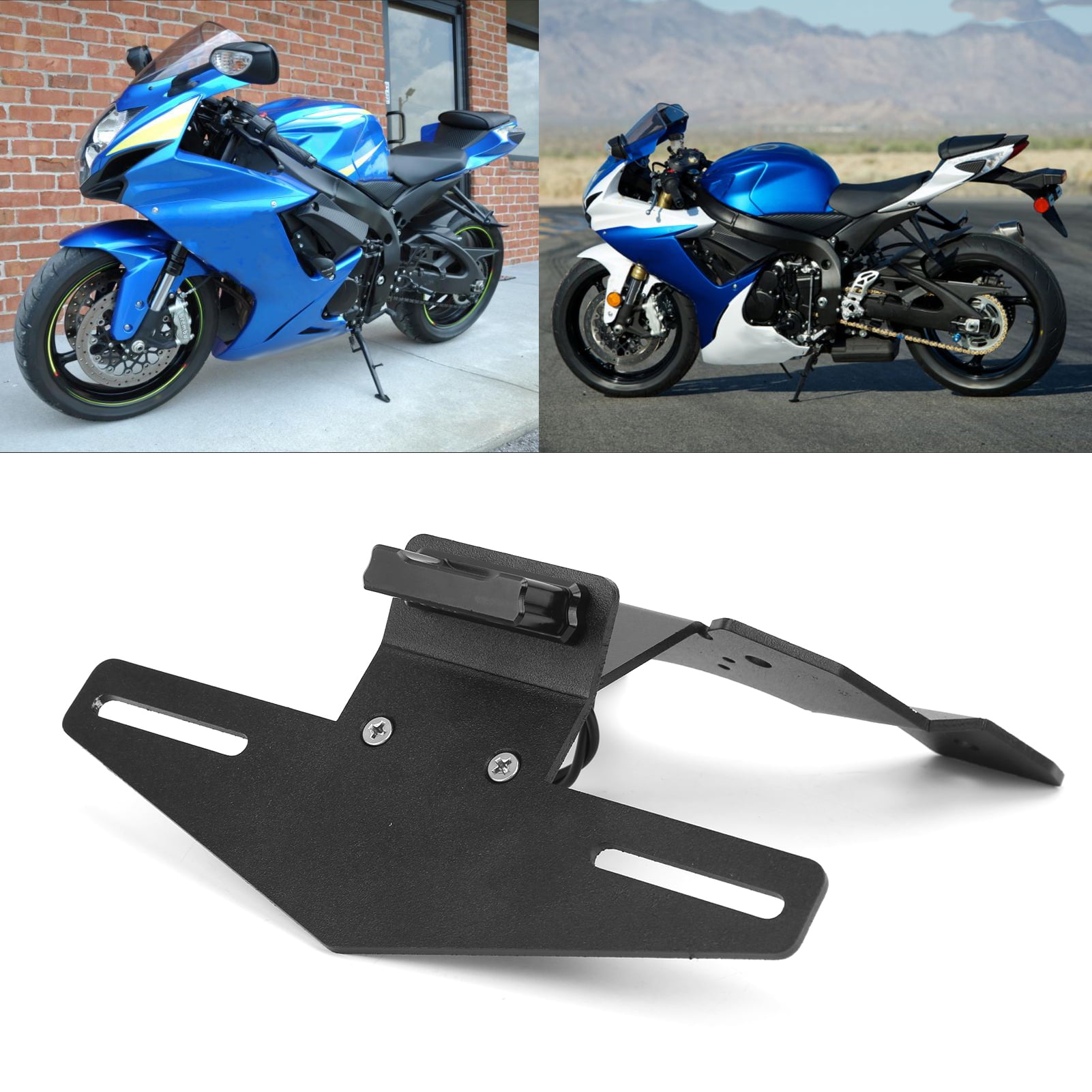 Motorcycle License Plate Bracket Licence Plate Holder Frame Number For xmax  msx125 ducati 696 support de plaque moto universel - AliExpress