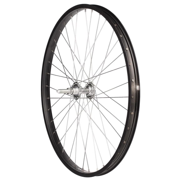 Rin completo Bicimex R24 36H Plateado para Silla de Ruedas