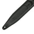 thumbnail image 2 of Levy's 2.5" Black Garment Leather Guitar Strap Black Moon, 2 of 3