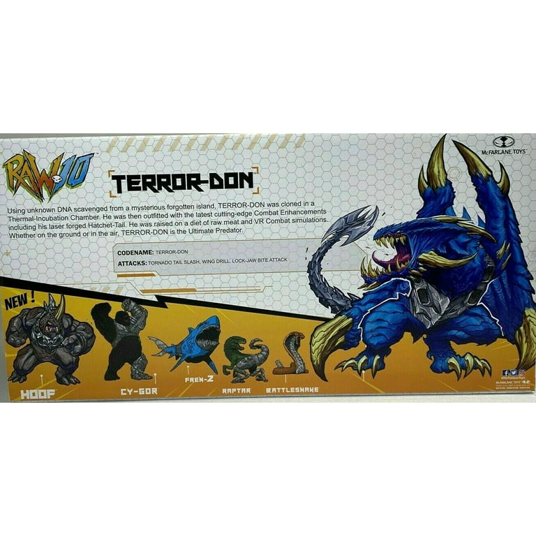 RAW 10 Green Terror-Don Figure 33 Cm McFarlane Toys - Vendiloshop