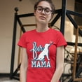 thumbnail image 3 of Tee Hunt Fur Mama T-Shirt I Love My Dog Pet Owner Mother's Day Women's T-Shirt Tee, Red, XX-Large, 3 of 5