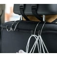 thumbnail image 2 of 2 Pieces of Seat Back Storage Rack Hook Car Headrest Hanger Hook, Heavy-duty Car Rear Seat Storage Hook, 2 of 3