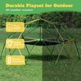 thumbnail image 3 of EUROCO 13FT Climbing Dome, Kids Jungle Gym Dome Climber, Outdoor Playground Climber Toddler Playset, 3 of 7