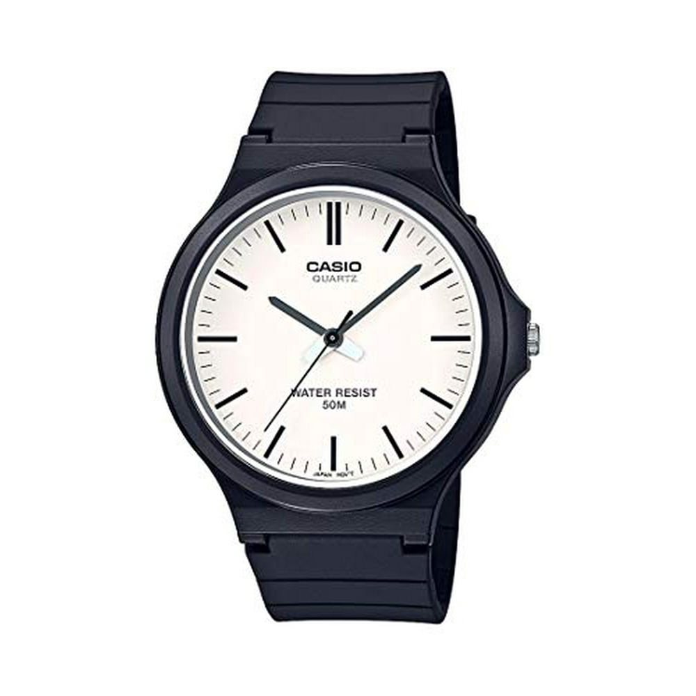 quartz casio watch