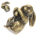 thumbnail image 4 of Vintage Style Zinc Alloy Rabbit Incense Burner with Antique Finish Elegant Bunny Decor Incense Holder for Home Meditation Yoga Stable Design, 4 of 5