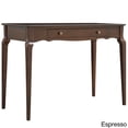 thumbnail image 2 of Weston Home Catalpa Office Writing Desk with Drawer, Red, 2 of 5