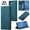 Blue, variant on CaseMe Leather for Samsung Galaxy A15 4G/5G Case, Flip Wallet Leather Case with Card Holder Magnetic Closure Shockproof Kickstand Protective Phone Cases Cover for Samsung Galaxy A15 4G/5G 6.5-inch