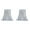 Grey 2PCS(27.56x19.69inch), variant on MZXELPRJD 2 Packs Throw Blanket Cozy Plush Blanket for Sofa Couch Bed Chair Thick Warm Blanket for Winter Soft Fuzzy Plush Twin Blanket for All Seasons 19.69X27.56inch