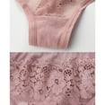 thumbnail image 4 of SCSAlgin G String Thongs for Women Cotton Panties Sexy Lace T-back Comfy Underwear, 4 of 5