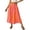 Red, variant on Womens Summer Striped Maxi Skirts A-Line Elastic Waist Flowy Skirt Beach Vacation Outfits