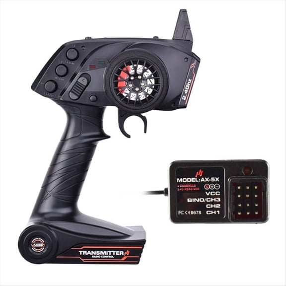 AX5S 2.4G Remote Control Transmitter with Receiver for RC Car RC Boat RC Model Vehicles & Remote Control Toys