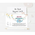 thumbnail image 4 of Inkdotpot 30 Books For Baby Shower Request Cards Bring A Book Instead Of A Card Elephant Jungle Animals Gender Neutral Baby Shower Invitations Inserts Games, 4 of 6