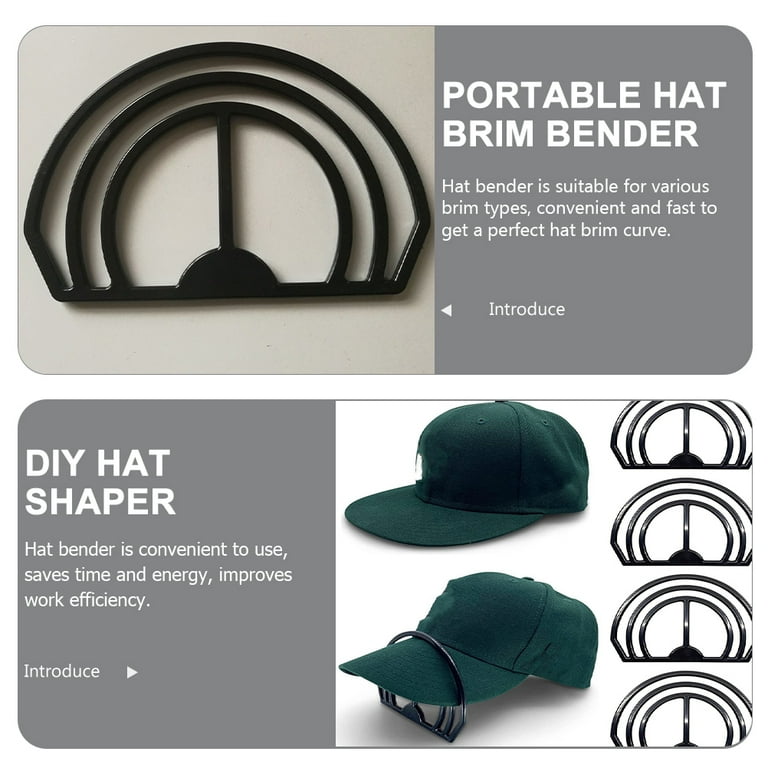 TABLZONE Hat Brim Bending 4Pcs