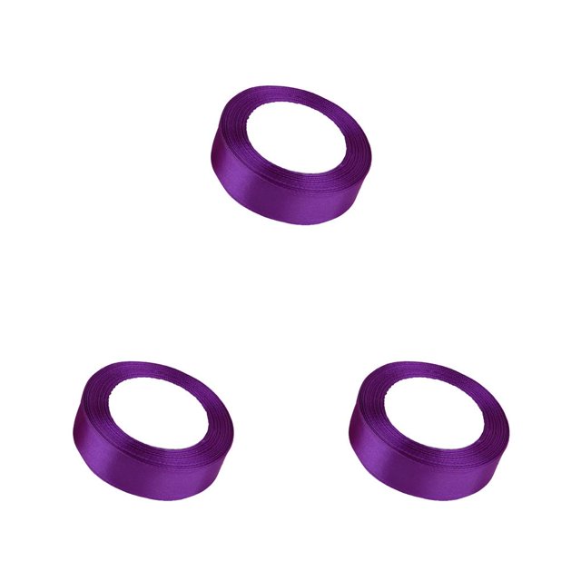 Yuarrent Paquete Cinta Accesorios para manualidades DIY Cintas de poliéster Fiesta Púrpura oscuro 35 Type1 NO1 Yuarrent CBP274605