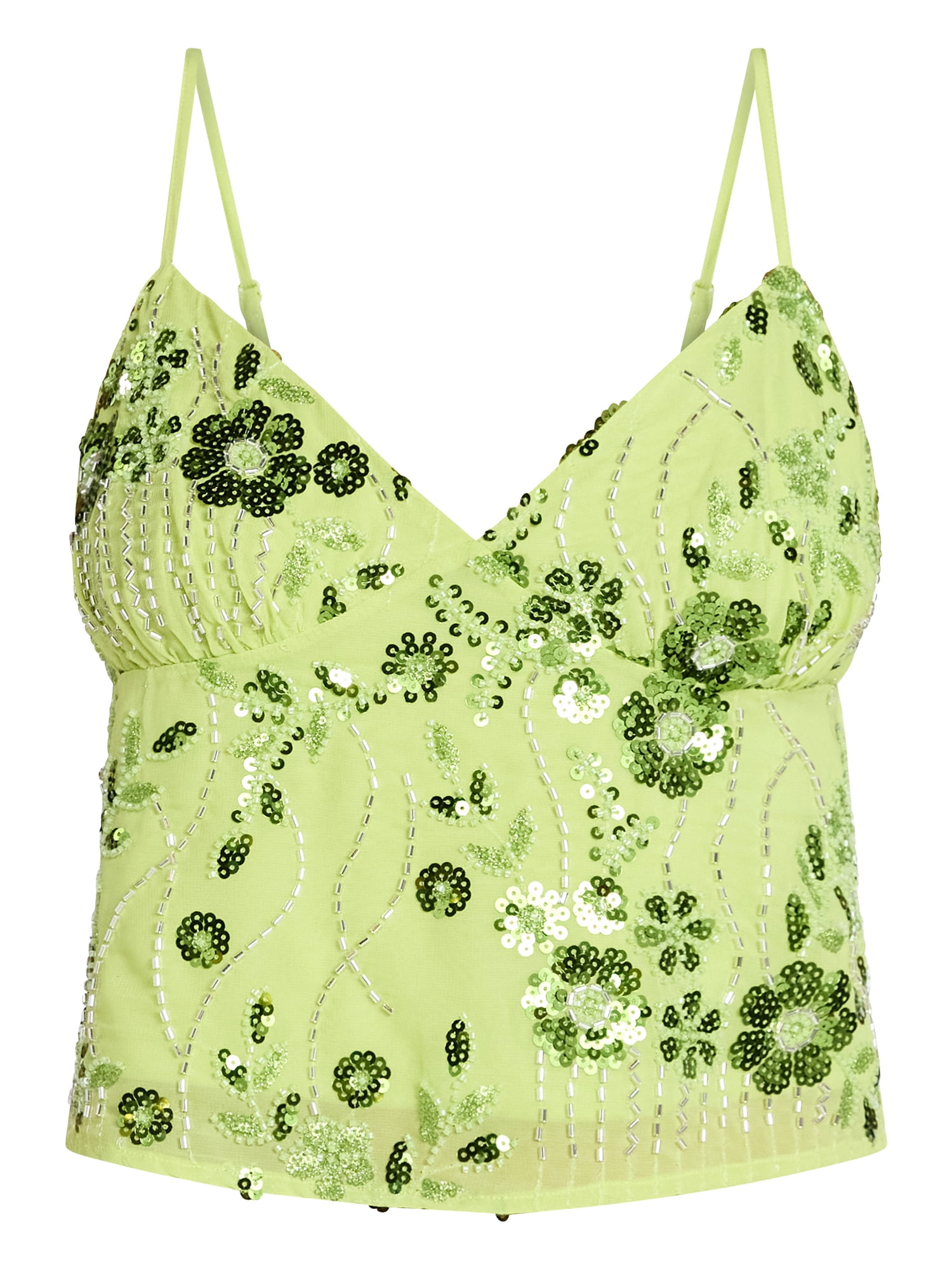 No Boundaries Embellished Camisole Top, Women's XXS-XXL