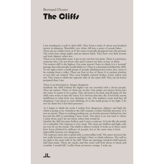 Bertrand Fleuret: The Cliffs, (Hardcover)