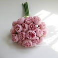 thumbnail image 1 of LSLJS Artificial Flowers Spring Decorations Tea Rose Bouquet Simulation Plants Outdoor Wedding Celebrations Holding Flowers Home Decoration, 1 of 2