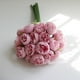 thumbnail image 1 of Ramo de Rosas de Té, Flores Artificiales para Bodas, Decoración Del Hogar., 1 of 2