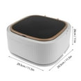 thumbnail image 2 of AMERTEER Portable Washer Foldable Washing Machine 3 Modes Washing Machine 10L Deep Cleaning Laundry Appliances For Hotels Underclothes Small Baby Clothes Rv Apartments Dorm, 2 of 8