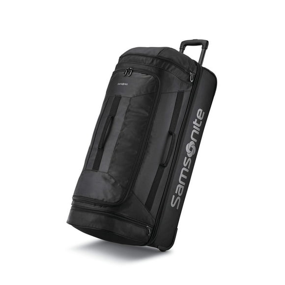 Bolsa de Lona Rodante Samsonite Todo Negro con 2 Ruedas 28 Pulgadas