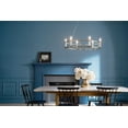thumbnail image 2 of 52490BNB Kichler Lighting Rosalind - 6 Light Chandelier In Traditional Style-6.5 Inches Tall and 33.25 Inches Wide-Brushed Natural Brass Finish, 2 of 9