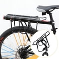 thumbnail image 1 of Quzzie Bike Rear Cargo Rack Equipment Traveling Practical Easy to Install Premium Accessories Sturdy Bicycle Rear Luggage Cargo Rack, 1 of 8