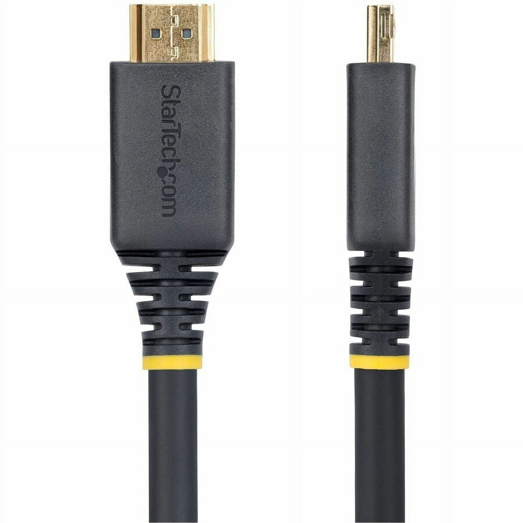 StarTech.com 20ft (6m) Active High Speed HDMI Cable with Gripping Connectors, 4K 60Hz/1440p 144Hz 18Gbps, UHD HDMI 2.0 Cord, TPE Jacket