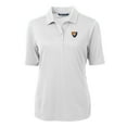 thumbnail image 2 of Women's Cutter & Buck White Illinois Fighting Illini Team Virtue Eco Pique Recycled Polo, 2 of 3