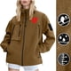 thumbnail image 1 of Anoraks para mujer y hombre, chaqueta impermeable, transpirable, fina, para ciclismo, para viajes, exteriores, cortavientos con capucha, 1 of 9
