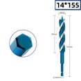 thumbnail image 1 of MYG Auger Drill Bit 3 Slot Drill Bit Precise Hole Positioning Wide Compatibility, 1 of 6