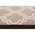 thumbnail image 5 of Modern Moroccan Trellis Grey Area Rug or Runner, 5 of 6