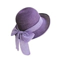 thumbnail image 5 of Sombrero de paja para mujer, protección solar de verano, ala grande, sombrero para el sol al aire libre, sombrilla, sombrero de playa coreano, sombrero de playa para mujer, moda, 5 of 5