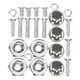 thumbnail image 5 of 1 establecer el kit de la placa de la matrícula del automóvil Tornillo de fijación de sujetador de placa de matrícula, 5 of 5