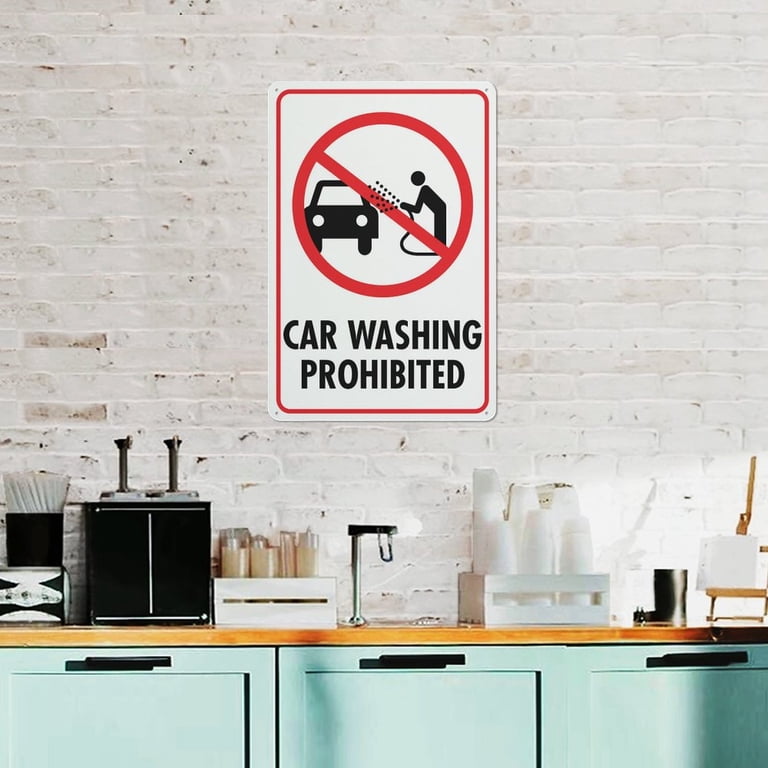 No Guns Allowed With Symbol OSHA Security Notice Aluminum Sign 18 Inch X 12 Inch 5 Pack
