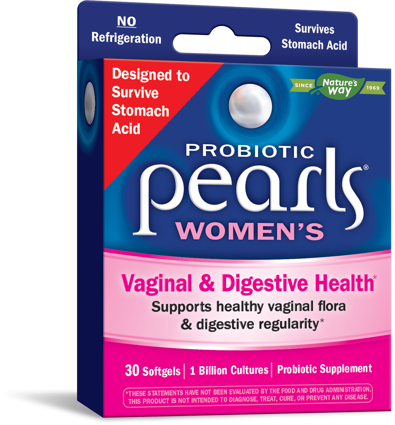 Probiotic Pearls Women's for Vaginal & Digestive Health, 30 Softgels