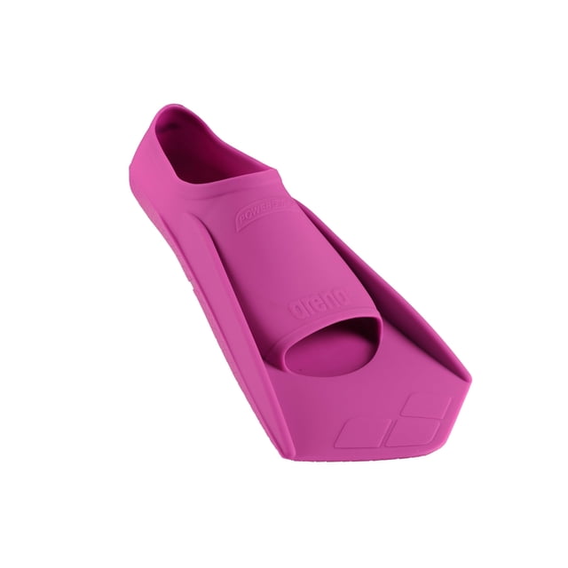 Aletas de Natación Arena Powerfin Hook Rosa Negro Talla 12 US