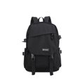thumbnail image 1 of Mochila escolar de color sólido Mochila escolar para niños Mochila escolar para niños y niñas Escuela primaria y secundaria Mochila impermeable para el ocio al aire libre Mochila juvenil (Ne JFHHH pequeña, 1 of 5