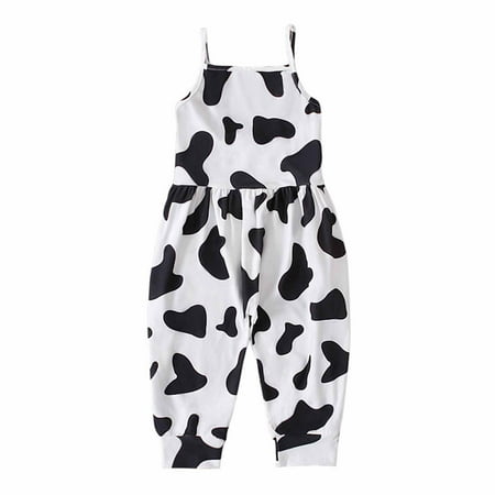 

Boys Pants Girls Children s Summer Romper Printing Sling Sleeveless Backless Short Jumpsuit New Jumpsuit White 2-3T