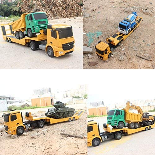 rc mercedes benz arocs flatbed trailer