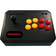 ROCKSOUL Arcade Style USB Gaming Joystick for Windows/PC/PS3, Black